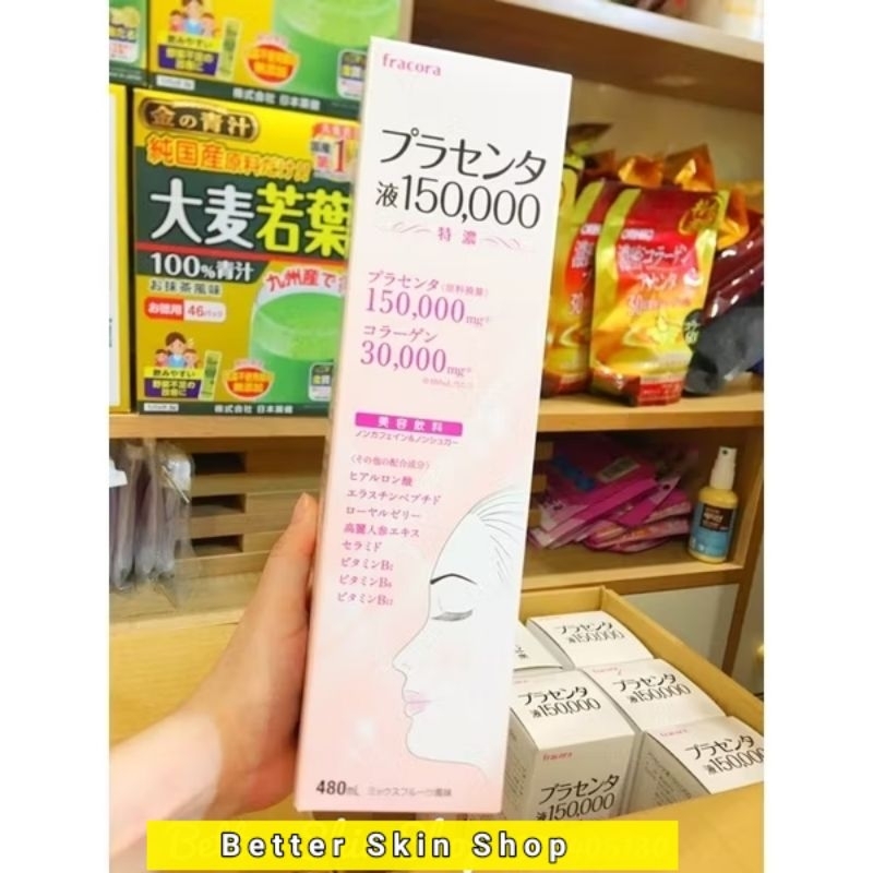 Nước uống Fracora Placenta 480ml Nhật Bản