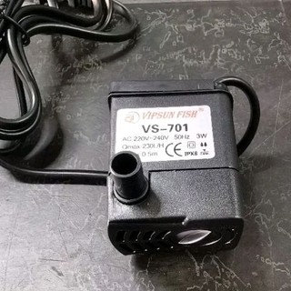 Máy bơm nước mini 701 bơm nước hồ cá, chậu phong thuỷ