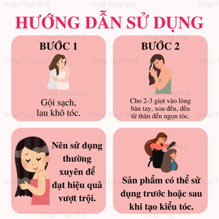 Dầu bóng dưỡng tóc Lavox giữ nếp Cranberry siêu đàn hồi 60ml phục hồi chăm sóc tóc khô,hư tổn