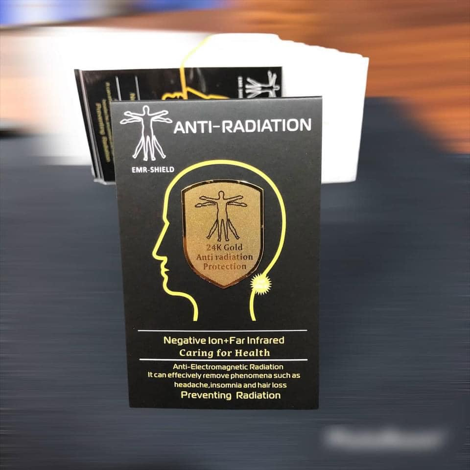 Chip Ngăn Bức Xạ Điện Từ Hàn Quốc GC - 24K Gold, Miếng Dán Điện Thoại Chống Bức Xạ Có Hại Với Con Người