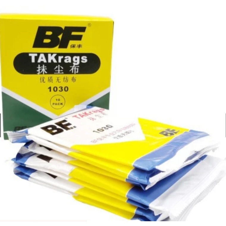 10 cái Giẻ dính sơn 3N giẻ dính bụi sơn dẻ dính lau bụi sơn, khăn dính, khăn lau tàn sơn trước khi s