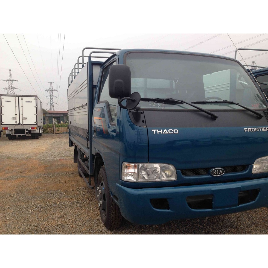 Sơn xe tải Kia K165 sơn Xanh Dương xe tải Trường Hải Thaco sơn 2k bóng đẹp mịn zin bền