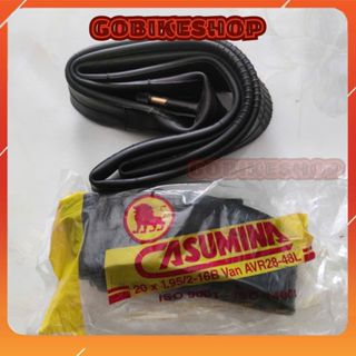  Săm Ruột Xe Đạp Trẻ Em 20x1.95 - Van AV 48mm - CASUMINA - Cao Su Bền Bỉ - Giữ Hơi Tốt - Phù Hợp Xe Vành 20 inch 