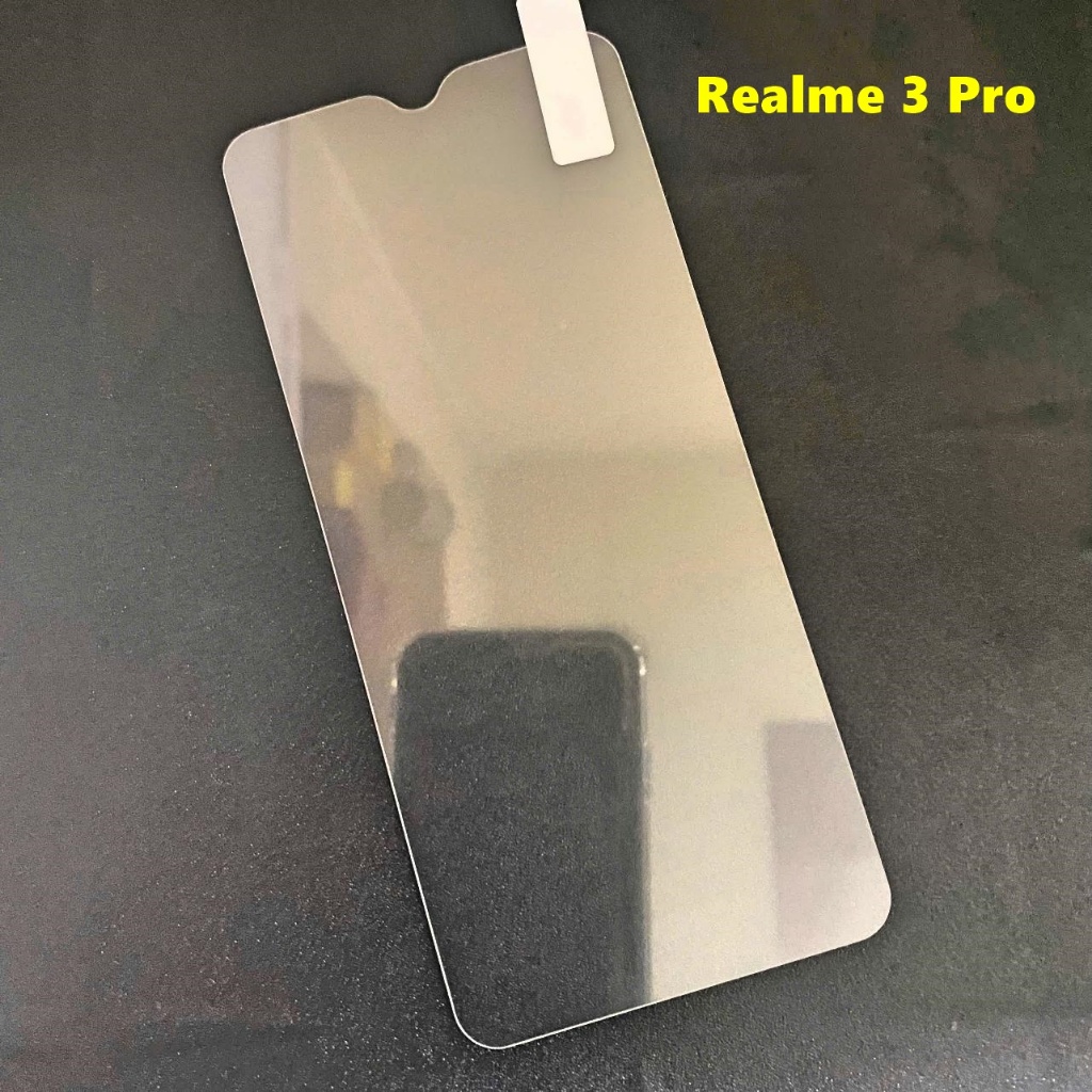 Dán cường lực chống trầy Realme 3 Pro Không Full Màn Hình