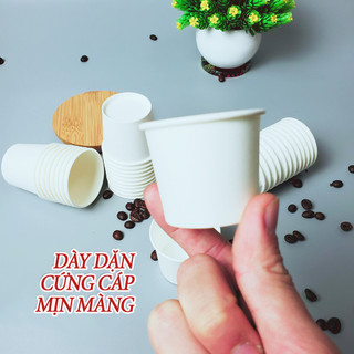 50 Cốc giấy 75ml ~ 2,5oz NHẬP KHẨU HÀN QUỐC