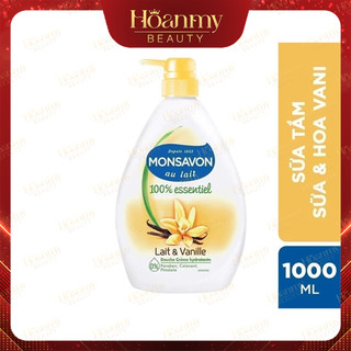  Sữa tắm Monsavon chiết xuất sữa và hoa vani 1000ml 
