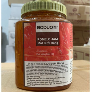 Mứt bưởi Boduo hộp 1kg