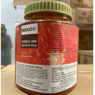 Mứt bưởi Boduo hộp 1kg