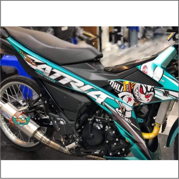 Tem Satria xanh Thỏ Ohlin (B)