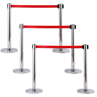( Hoả tốc ) Cột chắn,trụ phân làn lối đi inox 2m - Hàng nhập khẩu chất lượng