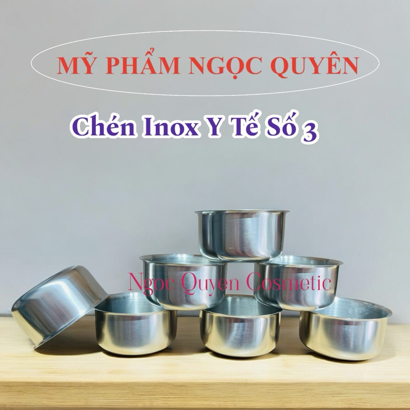 Chén Chung Inox Y Tế (Chén Inox Số 3)