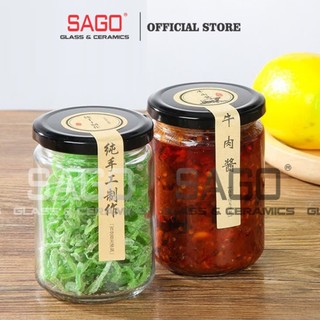 Hũ Thủy Tinh 220ml nắp Thiết