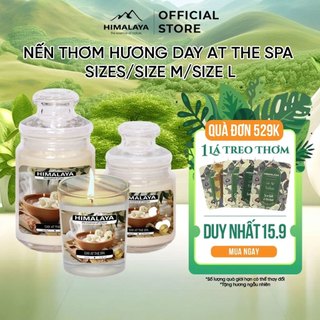 Nến thơm Himalaya hương Day At The Spa sizeS/size M/size L