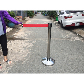 ( Hoả tốc ) Cột chắn,trụ phân làn lối đi inox 2m - Hàng nhập khẩu chất lượng