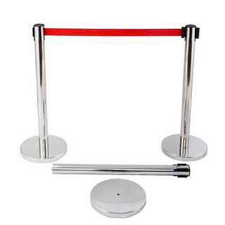 ( Hoả tốc ) Cột chắn,trụ phân làn lối đi inox 2m - Hàng nhập khẩu chất lượng