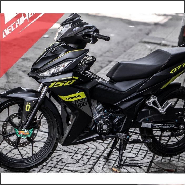 Tem Rời Winner GTR đen nhám (C)