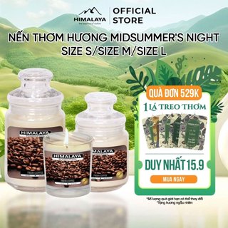 Nến thơm Himalaya hương Fresh Coffee 140g sizeS/size M/size L