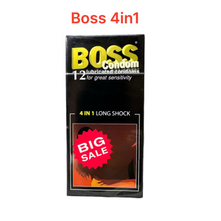Bao cao su Boss 4in1 gân gai , chuyên kéo dài thời gian , hộp 12 chiếc