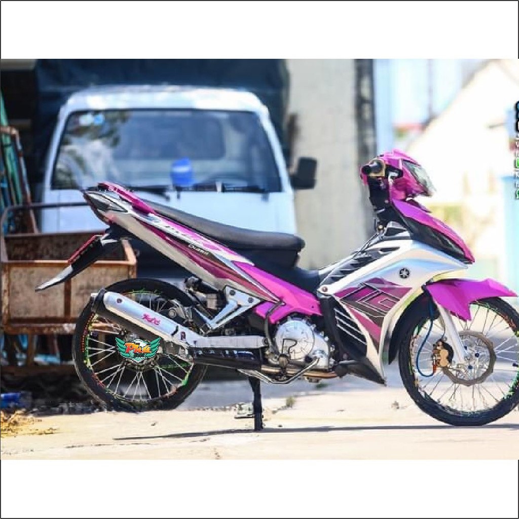 Tem Rời Exciter 135 Lc tím trắng (J)