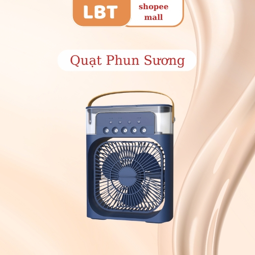 Quạt Phun Sương Điều Hòa Hơi Nước MVM Store, Làm Mát Giữ Ẩm Không Khí Chế Độ Hẹn Giờ
