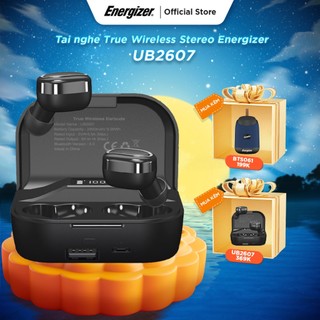 Tai nghe True Wireless Stereo Energizer UB2607 - thiết kế nhỏ gọn, âm thanh chuẩn HD