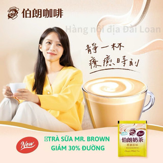 Trà Sữa Hòa Tan Mr. Brown 3in1 Đài Loan – Gói 17g Uống Liền Tiện Lợi
