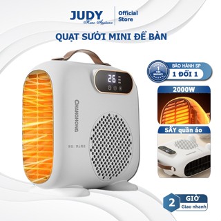 Quạt sưởi để bàn Xiaomi Changhong, máy sưởi mini để bàn công suất 1500W làm nóng nhanh, an toàn