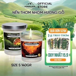 Nến thơm Himalaya nhóm hương gỗ 1 bấc 140g