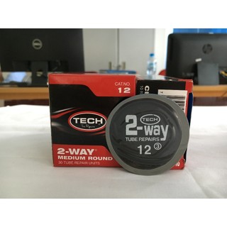 Hộp 30 miếng vá săm ô tô, xe máy Tech 12 (Tròn, 60mm)