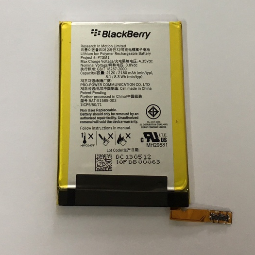 Thay pin BlackBerry Q5 · Model: BAT-51585-103