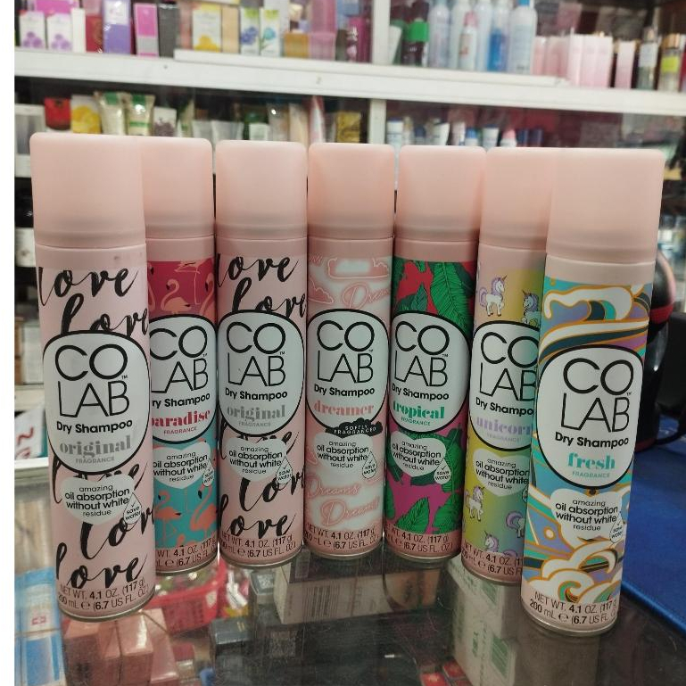 DẦU GỘI KHÔ COLAB DRY SHAMPOO UK 200ML