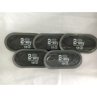 Hộp 20 miếng vá săm ô tô, xe máy Tech 18 (Oval, 100x50mm)