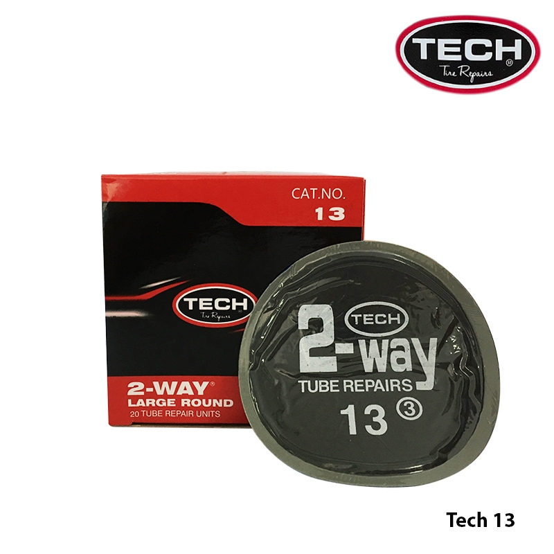 Hộp 20 miếng vá săm ô tô, xe máy Tech 13 (Tròn, 80mm)