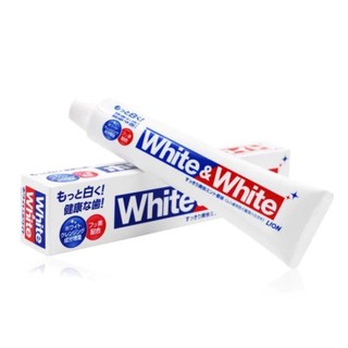 Kem đánh răng White & White Nhật Lion 150g