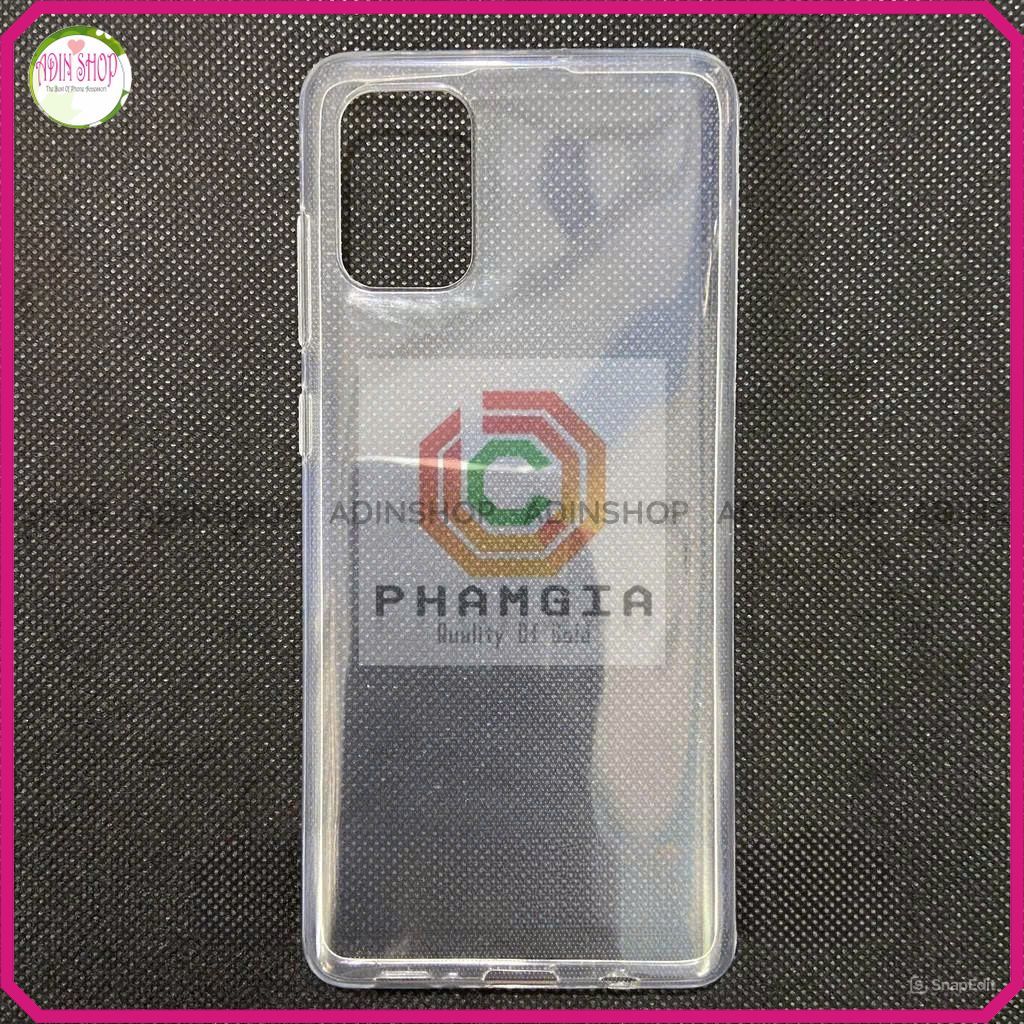 Ốp lưng Samsung A71 dẻo trong siêu bền