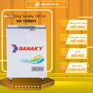 VH-1599HY - Tủ đông SANAKY 100 lít VH-1599HY - 1 NGĂN đông - MIỄN PHÍ GIAO HCM