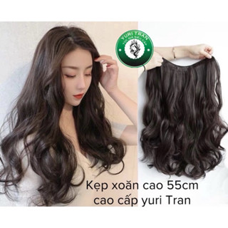TÓC KẸP PHÍM NỬA ĐẦU CAO CẤP YURI TRAN - LOẠI ĐẸP DÙNG NHIỆT TẠO KIỂU NHƯ TÓC THẬT, GỘI KHÔNG MẤT NẾP