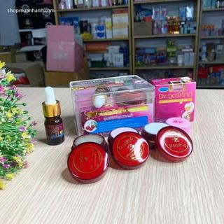Bộ Nám Sạm Da Thái Lan Màu Đỏ