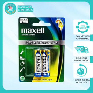 Pin AA, Pin AAA Maxell Alkaline hộp 20 viên 1.5V chính hãng, Pin tiểu siêu bền, siêu an toàn, năng lượng cao