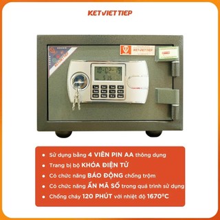  Két Sắt Việt Tiệp Điện Tử MS KVT20 BLN 