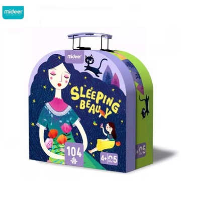 Đồ chơi ghép hình Mideer Puzzle MD3028 – Người đẹp ngủ trong rừng (104 mảnh ghép)