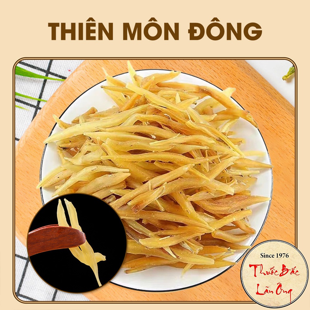 Thiên môn đông 1kg, thiên môn khô, dẻo, thơm - Lãn Ông