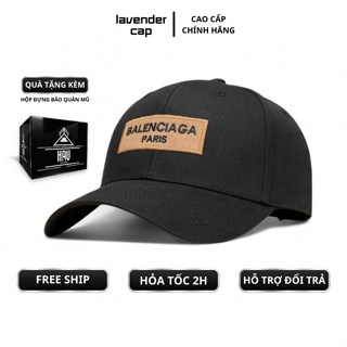 Nón mũ lưỡi trai thời trang hàng hiệu Balenciaga Paris đen free size dành cho cả nam và nữ siêu đẹp
