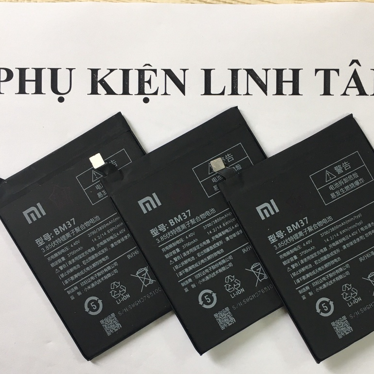 Pin Zin Xiaomi Mi 5s Plus, Pin BM37