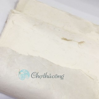 Giấy dó Vân truyền thống Việt Nam - giấy có vân cây tự nhiên dùng trang trí, làm đèn, dán gỗ, vẽ tranh, viết thư pháp