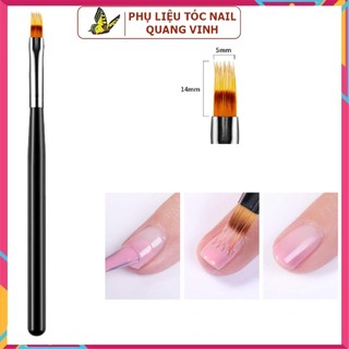 Cọ ombre cán gỗ đầu chổi