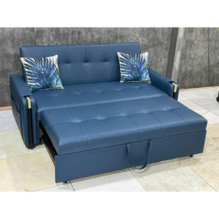   Miễn ship Hn  Ghế sofa giường đa năng thông minh - sofa bed da gấp gọn thành ghế 2in1 h2b1 