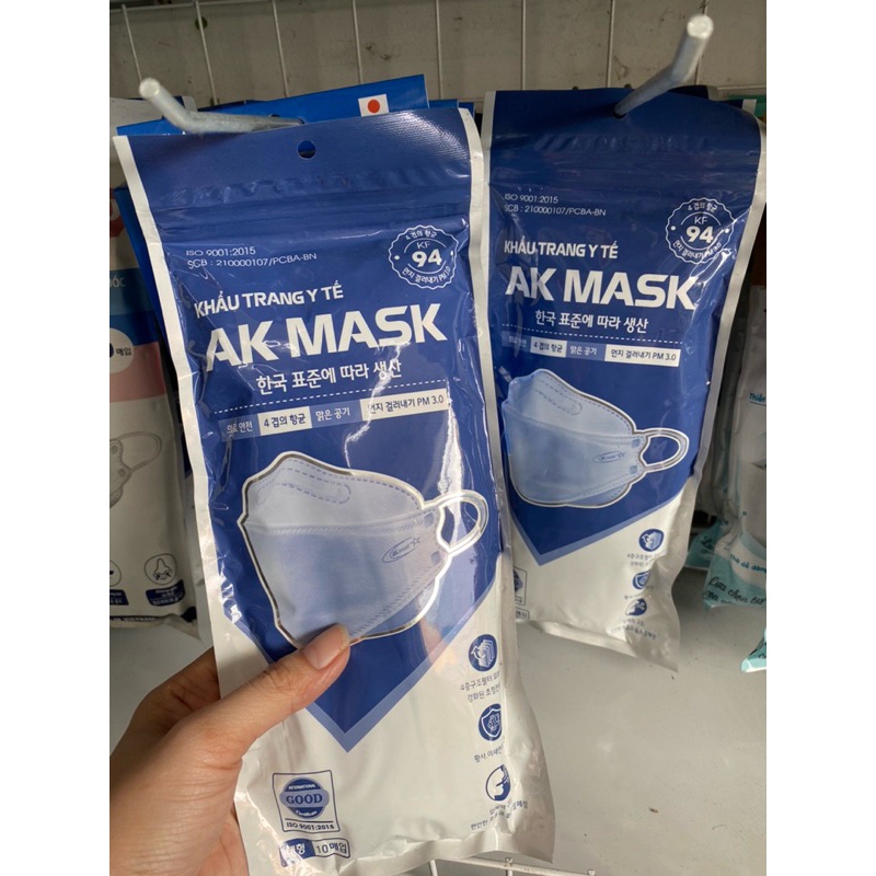 [CHÍNH HÃNG] khẩu trang y tế AK MASK k94