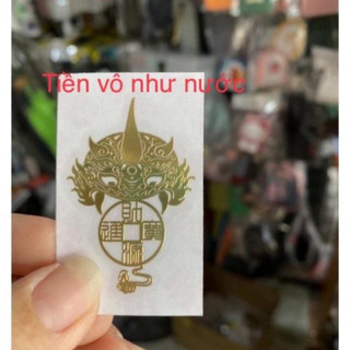 Linh phù miếng dán mặt lưng điện thoại iphone và android