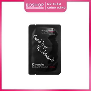 Miếng Dán Đẩy Mụn Đầu Đen Ciracle Goodbye Blackhead 1 Miếng
